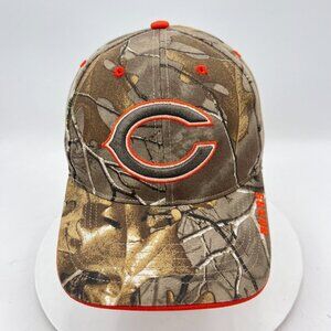 Chicago Bears Logo Patch '47 Brand NFL Camouflage Camo Adjustable Cap Hat